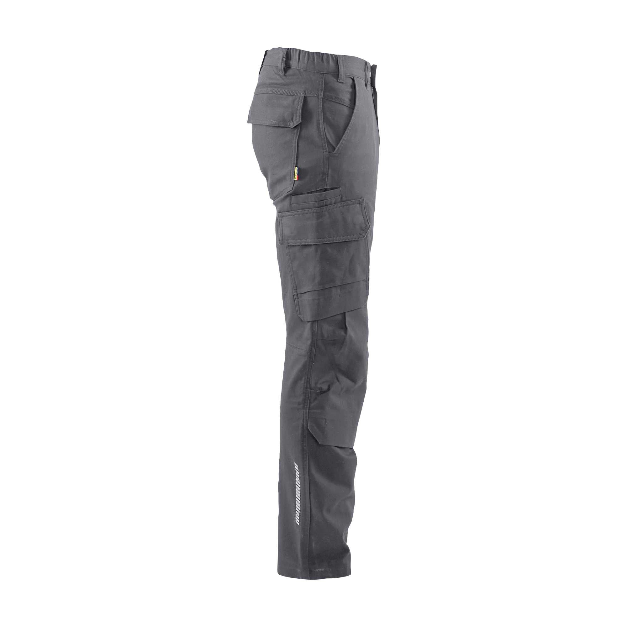 BLAKLADER 14661344 | Industry Trousers Stretch Work Trousers Men - 98% Cotton